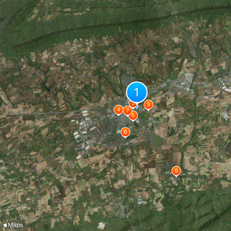 Carlisle Barracks Map