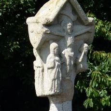 Croix du nouveau cimetière de Saint-Étienne-du-Gué-de-l'Isle