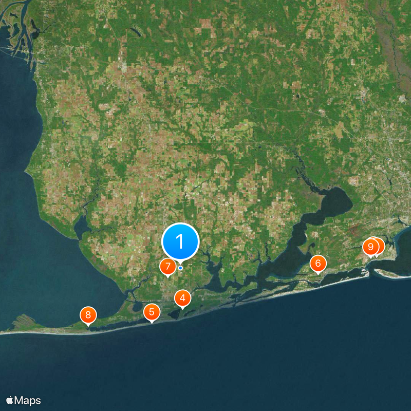 Columbia Southern University Map