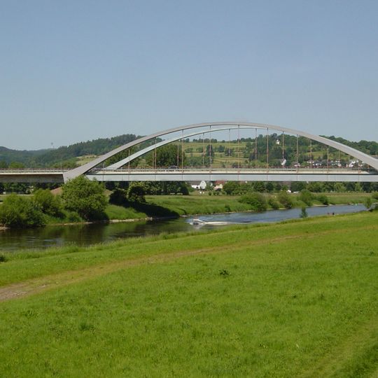 Bridge over the Weser at Holzminden