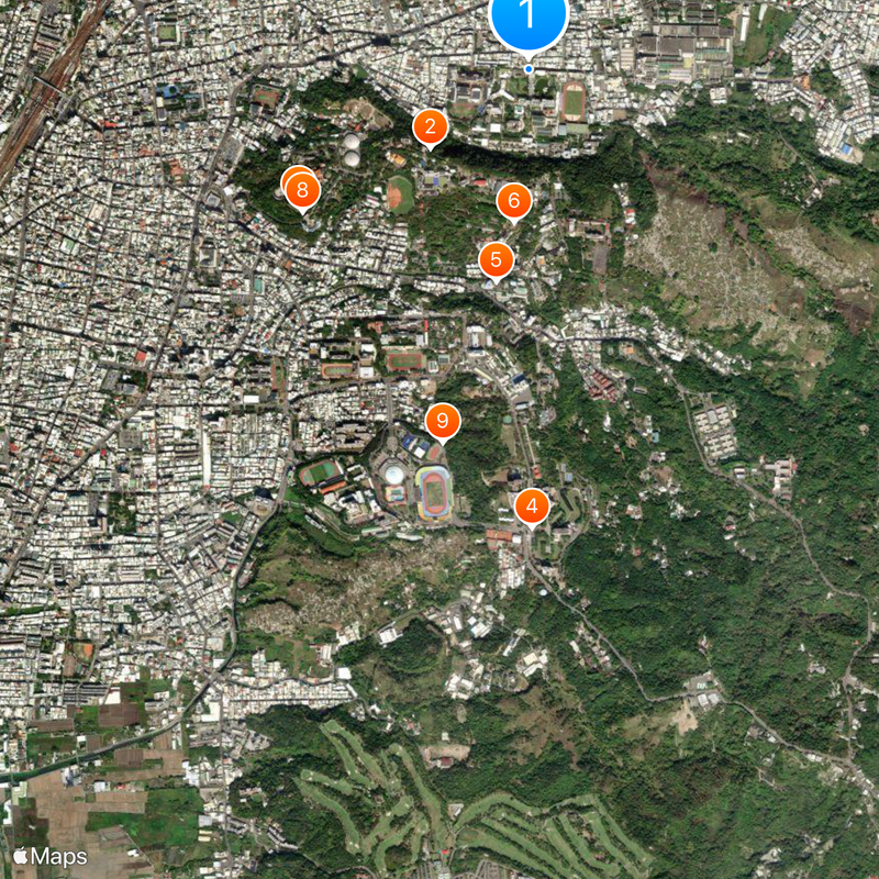 National Changhua University of Education Map