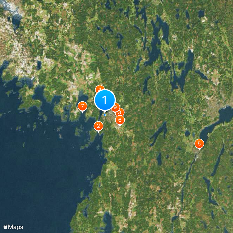 Kristinehamn Map