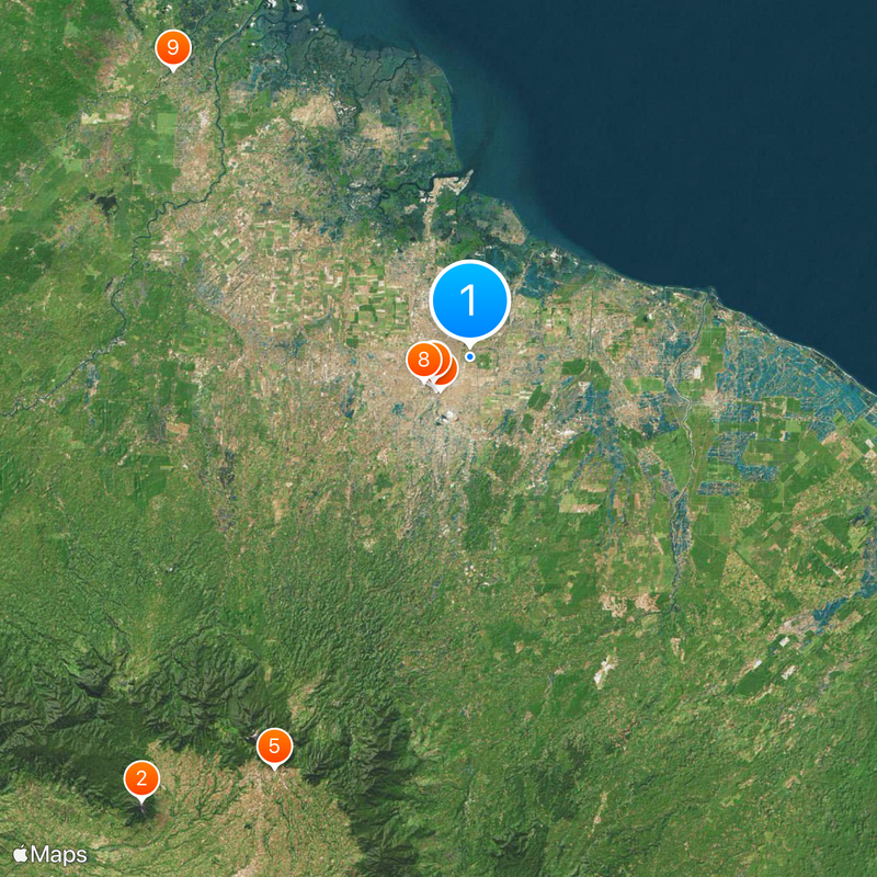 State University of Medan Map