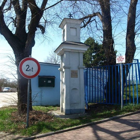 Boží muka u stadionu Lapač v Uherském Brodu