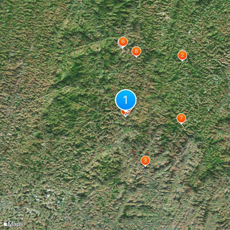 Tombos Map