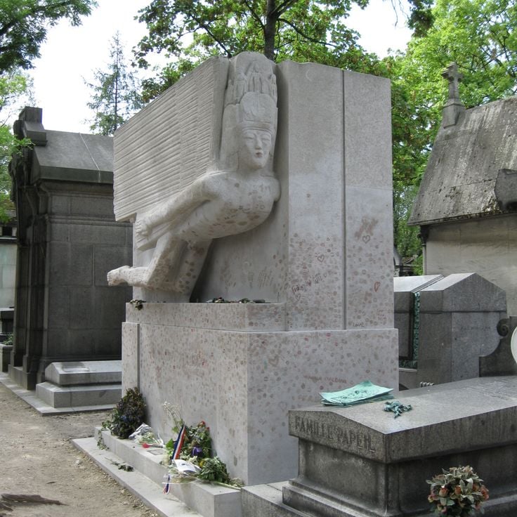 Oscar Wilde's tomb