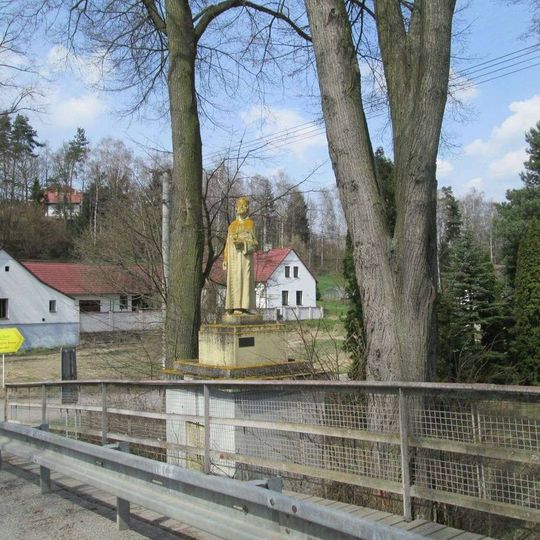 Socha mistra Jana Husa v Dráchově