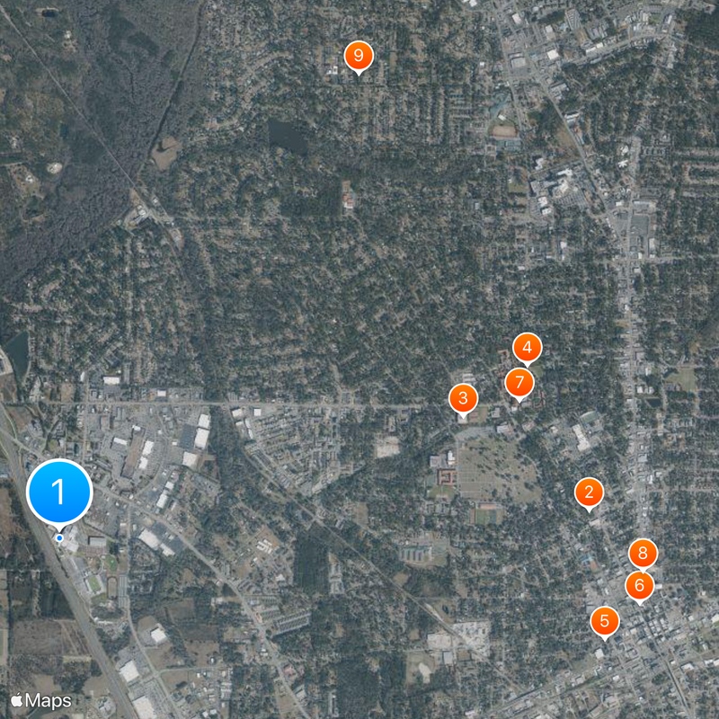 Lowndes High School Map