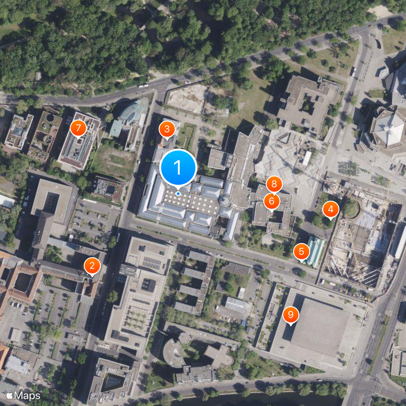 Gemäldegalerie Berlin Map