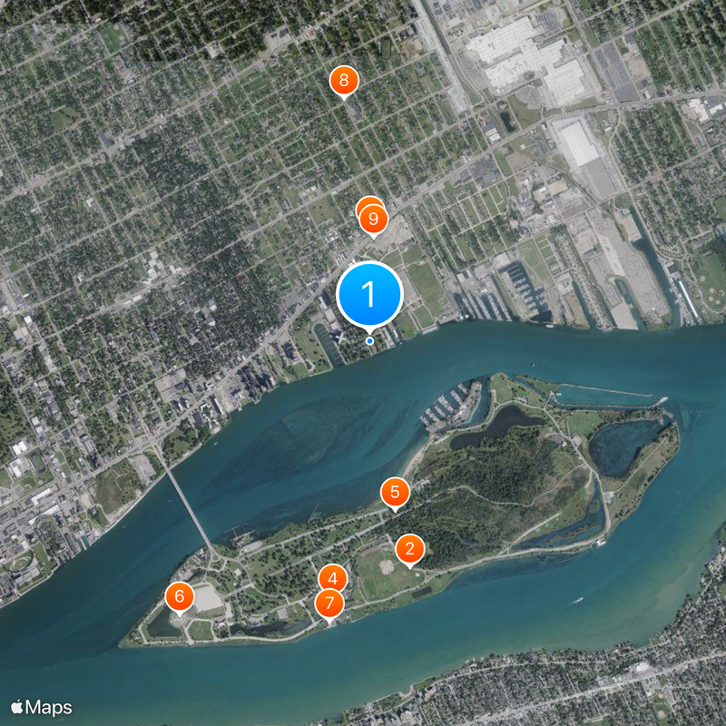 Manoogian Mansion Mapa