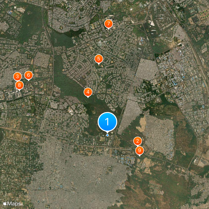 Jamia Hamdard Map