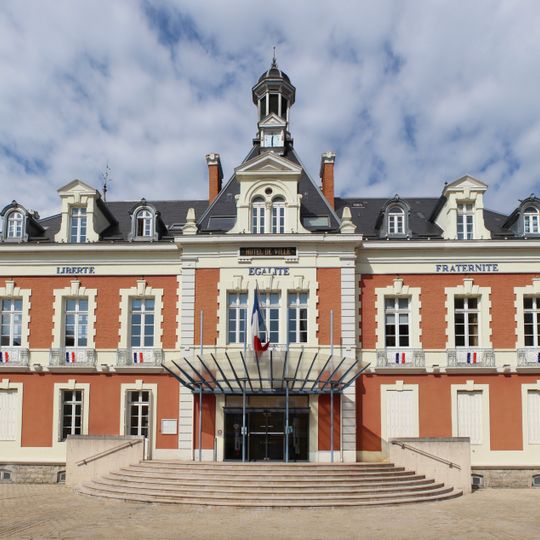 Town hall of Montceau-les-Mines