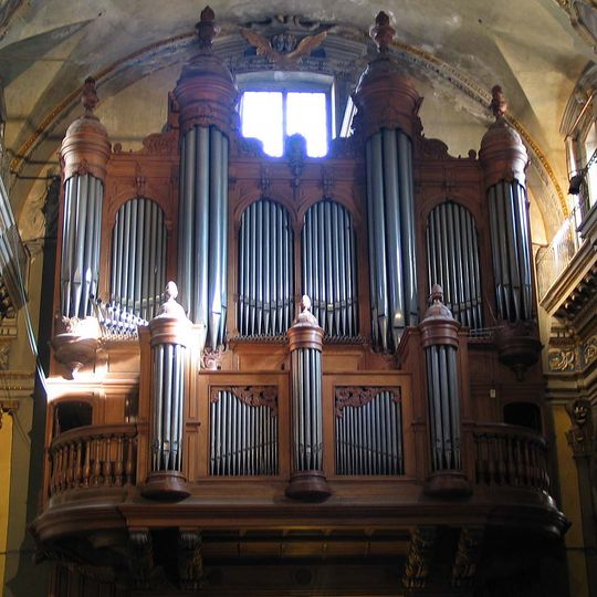 Pipe organs of Cathédrale Sainte-Réparate de Nice