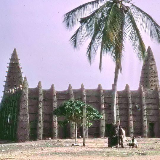 Sudanese style mosques in northern Côte d'Ivoire