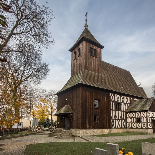 Kirche der heiligen Katharina von Alexandrien in Dąbcze