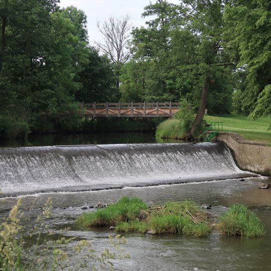 Most přes pravé rameno Úhlavy u Příchovic