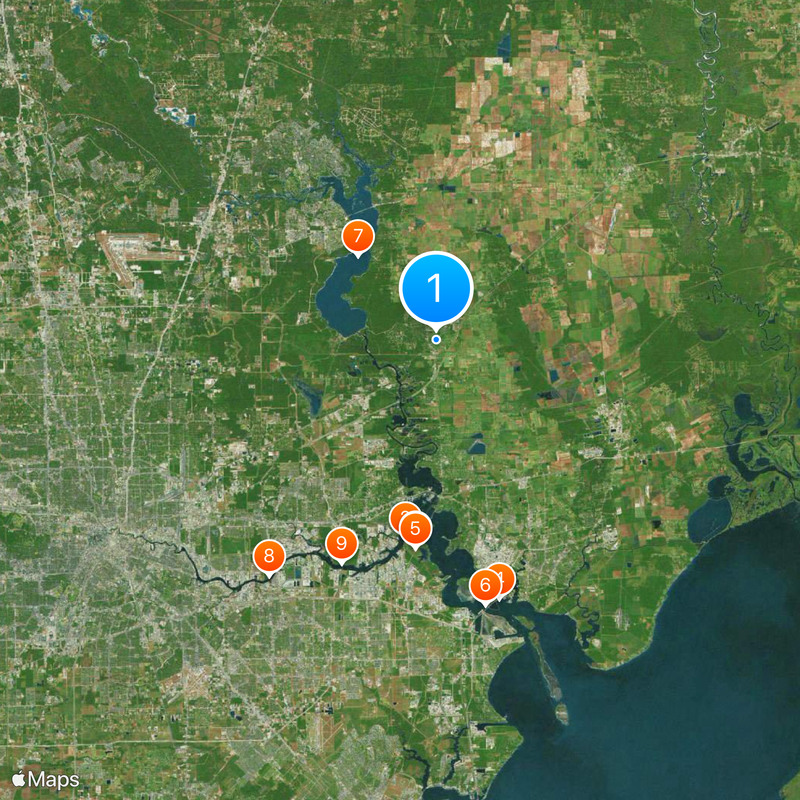 Crosby Map