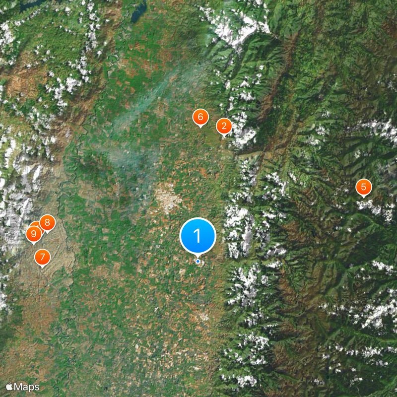 Pradera Map