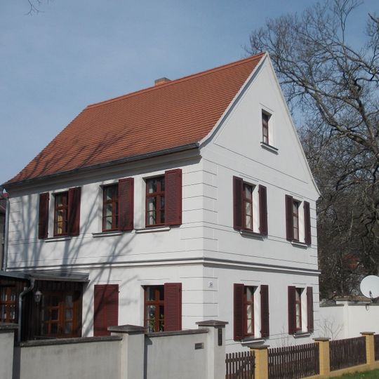 Ehem. Obermüllerhaus und Fachwerk-Nebengebäude Stahmelner Anger 19