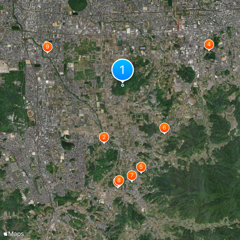 Mount Amanokagu Mappa