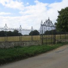 Clairvoyee, Gate And Piers Set Within The Eastern Boundary Wall Of Barrington Park