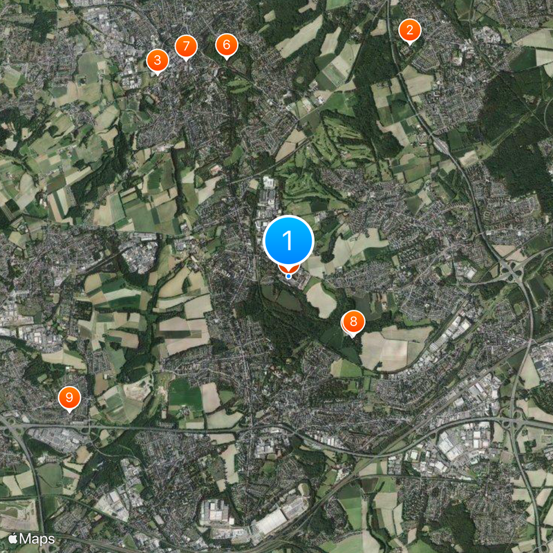 Zollern II/IV Colliery Mappa