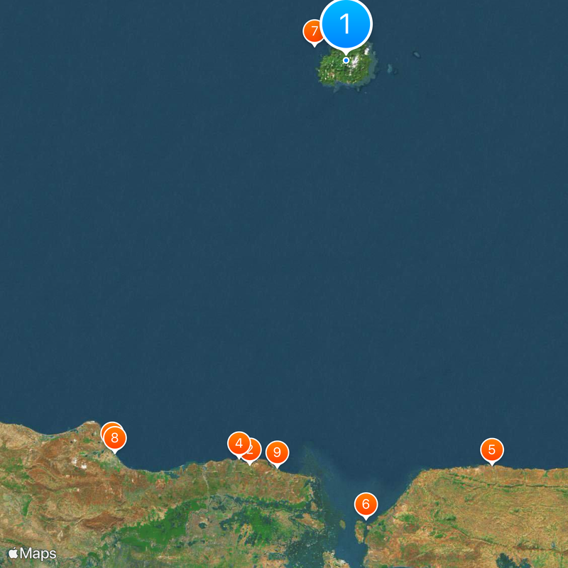Bawean Island Map