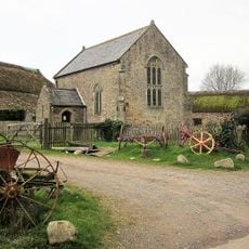 Barn And Round House At West Lynch Farm Park