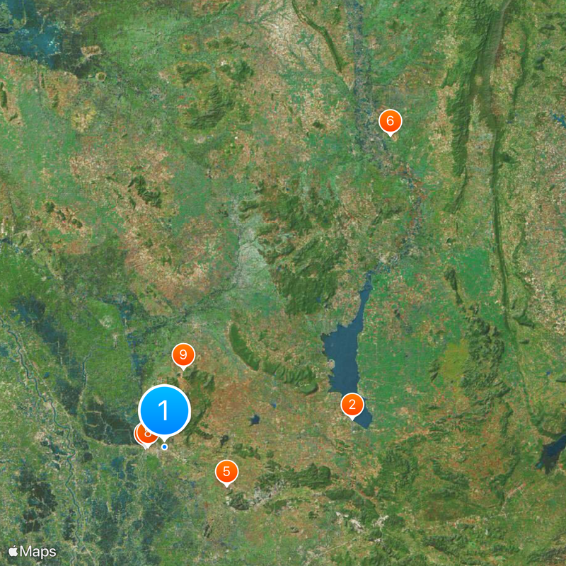 Provincia de Lopburi Mapa