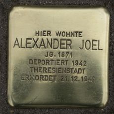 Stolperstein für Alexander Joel