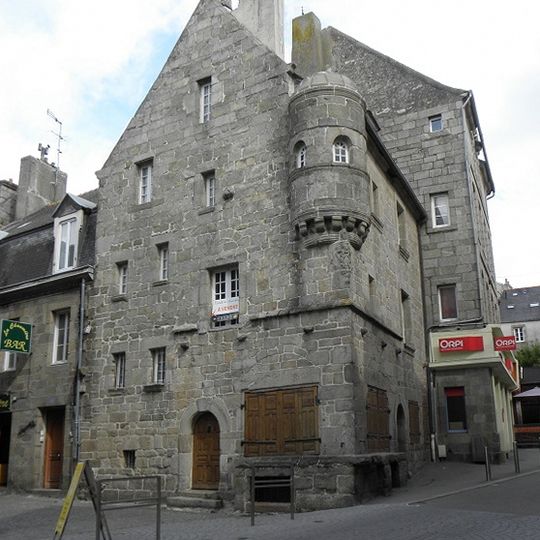 Maison prébendale de Saint-Pol-de-Léon, rue du Général-Leclerc, rue de la Rozière