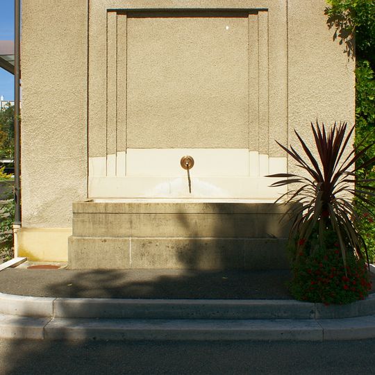 Zwillingsbrunnen Krematorium Bremgartenfriedhof