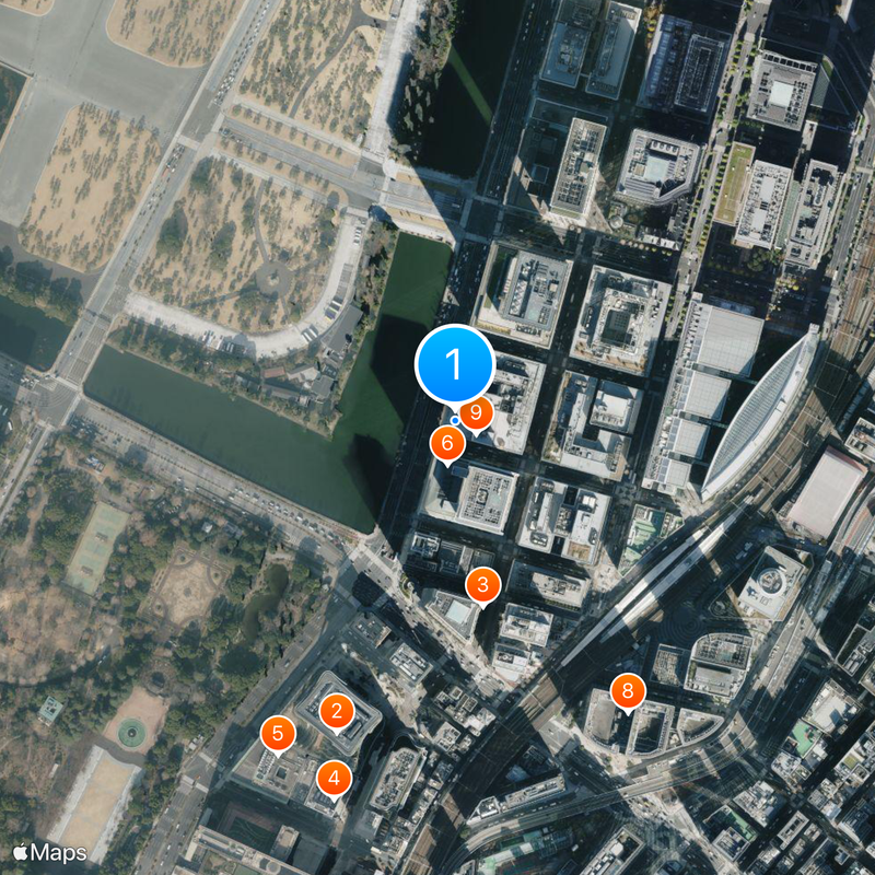 Imperial Theatre Map