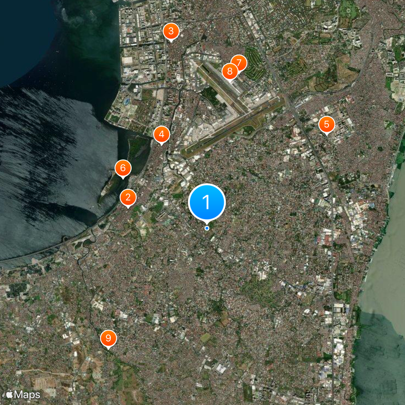 PATTS College of Aeronautics Map