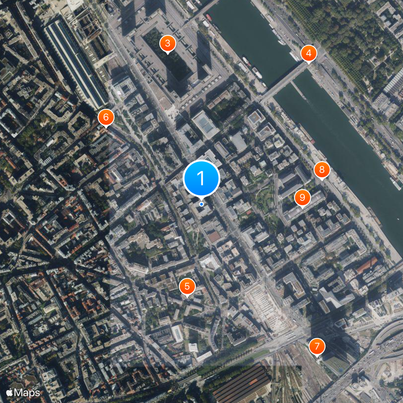 Ministry of Sports Map