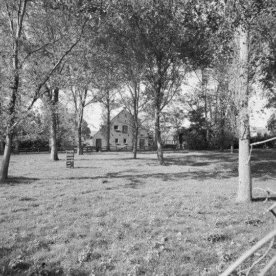 Het erf van de boerderij Zorgwijk