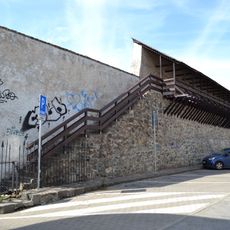 Mestské hradby, múr hradbový