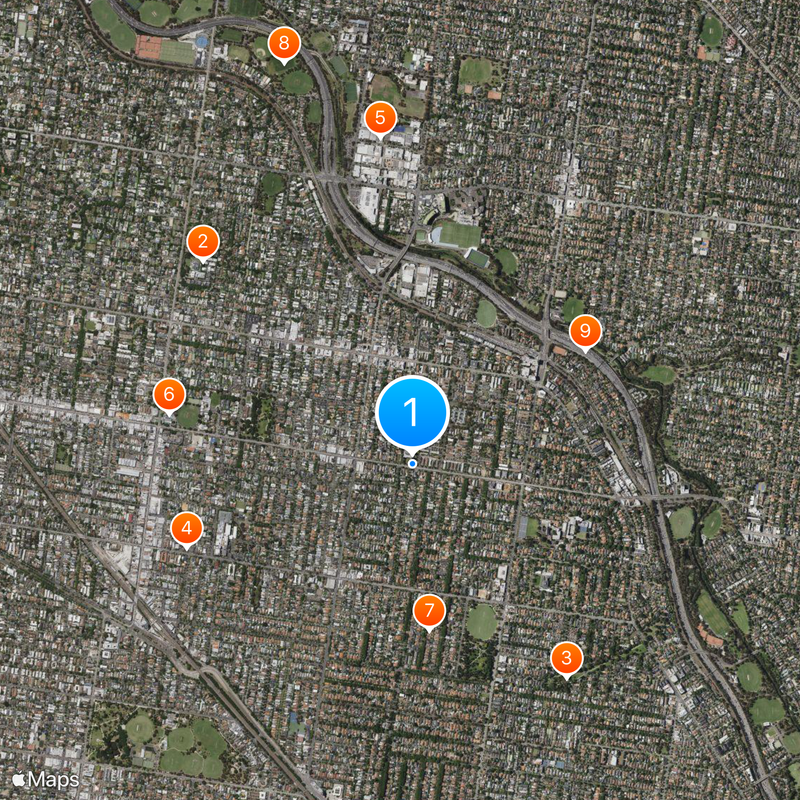 Harold Holt Memorial Swimming Centre Mappa