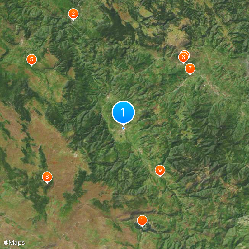 Bugojno Map