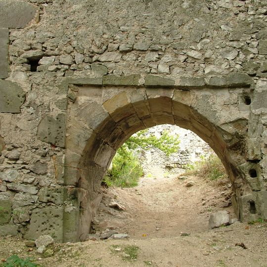 Hrad Tematín, veža bránová