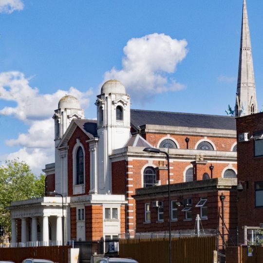 New Synagogue And Attached School