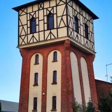 Wieża ciśnień w zespole fabryki maszyn A. Ventzki w Grudziądzu