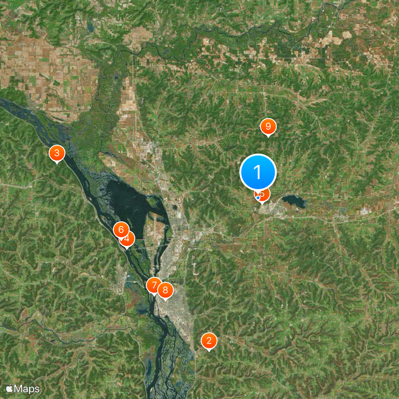 La Crosse County Map