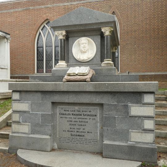 West Norwood Memorial Park Tomb Of Reverened Charles Haddon Spurgeon