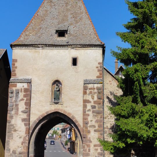 Gate towers of Bœrsch