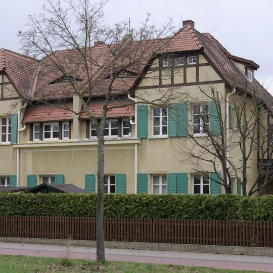 Arbeiterkolonie der Baumwollspinnerei