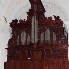 Pipe organ casing in Grignan