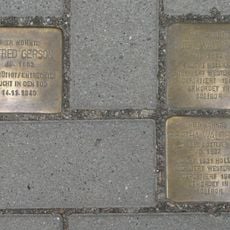 Stolperstein en memoria de Alfred Gerson