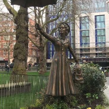 Movie character statues around the world