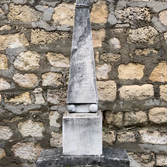 Tombeau de Michel Barbary